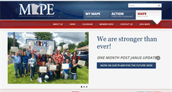 Desktop Screenshot of mape.org